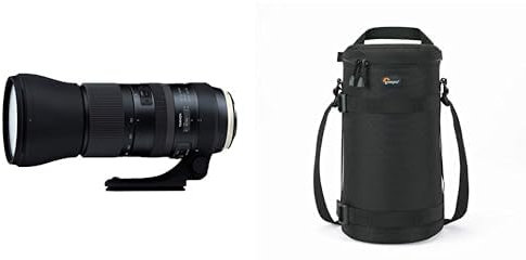 Tamron SP 150-600mm F/5-6.3 Di VC USD G2 Nikon schwarz & Lowepro LP36307 Objektivköcher (13 x 32 cm)
