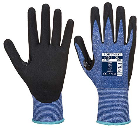 Portwest AP52B8RS Dexti Cut Ultra Glove Blue Größe: S