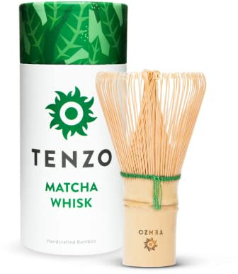 Tenzo Bambus-Schneebesen für zeremoniellen Matcha-Grüntee – authentischer traditioneller Bambus-Schneebesen mit 100 Zinken
