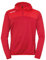 Kempa Herren Emotion 2.0 Quarter Zip Hoodie, chilirot/Rot, M