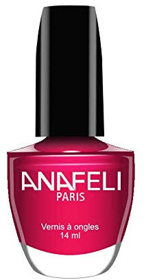 Anafeli Nagellack Nr. 32, Perlmutt, Sternenhimbeer