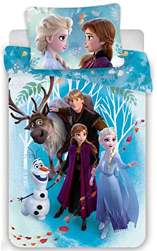 Disney Die Eiskönigin – Bettwäsche – Bettbezug, Baumwolle