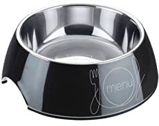 HUNTER BURGOS Melamin-Napf, mit Edelstahlnapf, 700 ml