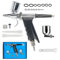 Uouteo Gravity Feed Airbrush Trigger Gun Kit Air Brush Spray Gun with 0.5mm Needles 7CC &10 CC Cup for Painting