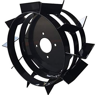 K&S Könner & Söhnen Roues métalliques KS MW40 pour motoculteur KS, diamètre 39,5 cm, Largeur 18,5 cm.