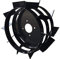 K&S Könner & Söhnen Roues métalliques KS MW40 pour motoculteur KS, diamètre 39,5 cm, Largeur 18,5 cm.