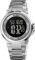 findtime Herrenuhr Digital Business Multifunktionsuhr Sportlich Armbanduhr Outdoor Metall Schlicht Silber Timer Stoppuhr LED Beleuchtung Kalender