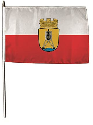 U24 Flagge Fahne Stockflagge Cuxhaven 30 x 45 cm Stockfahne 3er Pack