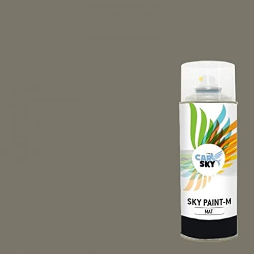 CARSKY Bombe de peinture RAL Gris Mousse 7003 finition mat 400ml