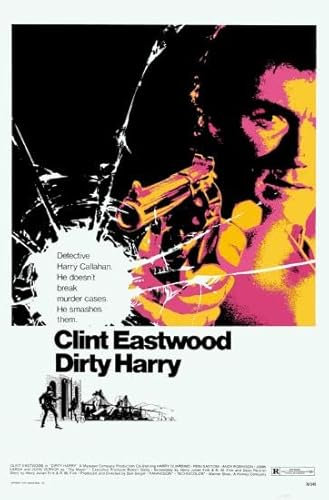 posters Dirty Harry Film, 40 x 61 cm, 40 x 61 cm