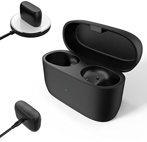Boîtier de Charge Sans fil Compatible avec Jabra Elite 85t, Boîtier de Chargeur de Remplacement pour Jabra 85t, Batterie intégrée 4 Fois Pleine Charge pour Jabra Active Elite 85t(écouteurs non inclus)