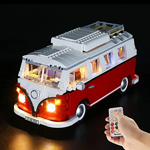 BRIKSMAX LED-Beleuchtungsset für LEGO-10220 T1 Camper Van – kompatibel mit Lego Creator Expert Bausteinen-Modell – Lego-Set Nicht im Lieferumfang enthalten