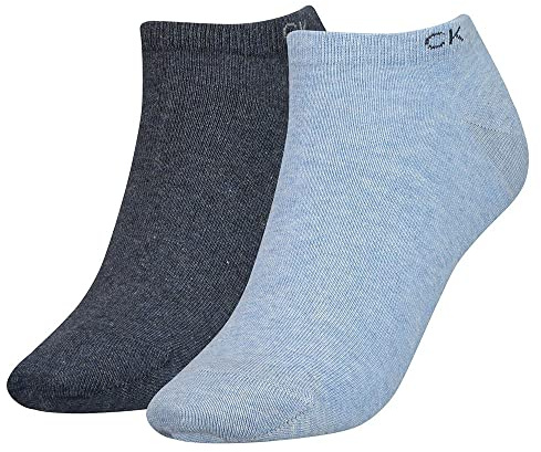 Calvin Klein Women's Socks (Pack of 2), Light blue (light blue blend), One Size