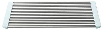 Lakeland Stainless Steel Roll-Up Cooling Rack – 43xm x 28cm for Cooling Bakes Doubles As Drying Rack