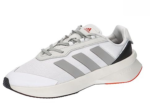 Adidas Heawyn Herren-Laufschuhe, FTWBLA/Gridos/Rojsol, Größe 45 1/3, Ftwbla Gridos Rojsol, 45 1/3 EU