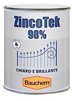 Bauchem ZincoTek 98% Zinco Liquido Chiaro e Brillante Puro al 98% 1 Lt