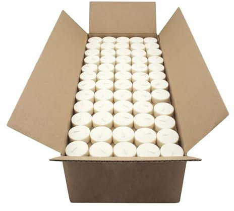 luterna 100% ÖKO-Teelichter aus regionaler Bio-Masse, BIOKEMA, Ø38 mm, Brenndauer ca. 4h, ohne Aluminiumhülle, 300 Stück pro Verpackung
