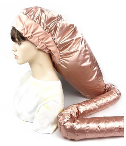 Verbesserte extra große Haartrocknerhaube mit Kapuze und langem Rohr für schnelles Trocknen – passend für alle Kopfgrößen und Haar-Styling