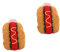 Angoily 2St kleine Hunde-Outfits Dackelkleidung lustige Haustierkleidung lustige Hundepullover Partykatzentuch Kleider Hundearztuniform Hundeuniform Halloween Hundekleidung Jacke Hotdog