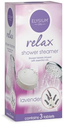 3 Pack Lavender Calming Relaxing Shower Steamers | Infused with Essential Oils | Home Spa Experience | Infuses with Shower Steam (4)