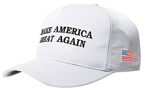 Make America Great Again Hat 2016 Republikanische Mütze ECU Baseball Cap, weiß, One size