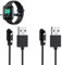 Chargeur Universel pour Montres Connectées Lot de 2 - Chargeur Magnétique Rapide et Sécurisée avec Protection Contre Les Courts-Circuits - Compatible avec Divers Modèles de Smartwatch(2.84mm)
