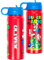 Super Mario Brothers Stainless Steel Personalised Bottle with Straw for Boys - Engraved Name 700ml School Water Bottle - For Kids