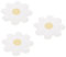 EXHUMKY 3 series Plato De Con Forma De Fiesta Fiesta Pastel Primer Cumpleaños Vajilla Floral Para Picnic Vajilla Rosa Con Margaritas Platos 20 piezas*3