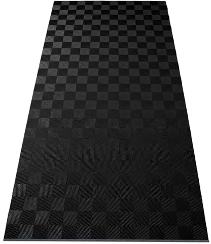 RAMROXX Performance Bodenfliesen Garagenboden Floor 2,8mx5,6m Schwarz