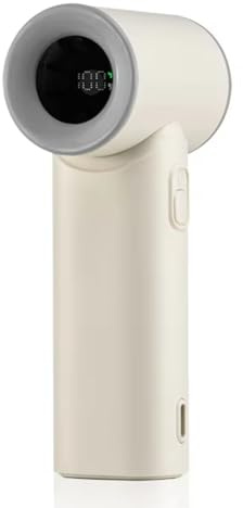 YGBWAOV Mini Ventilador Eléctrico de Mano, Turbo, para Oficina, Viajes Al Aire Libre, Bajo de Ruido, Flujo de Aire, Color