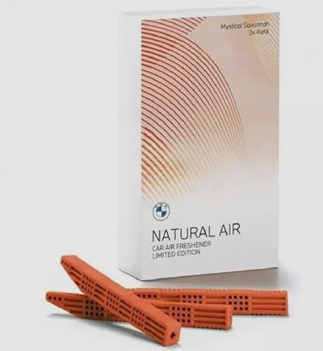 BMW Natural Air Innenraumduft Nachfüllpack Autoduft Mystical Savannah Geschenkset
