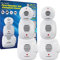The Bell and Howell Ultrasonic Pest Repeller plug in device Complete Kit 6 Pack, Effectively Aids to repel mice, bugs, Rats, Rodents, Mosquitos, roaches, Spiders and Ants Chemical, odor and sound free