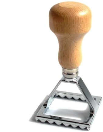 Tredoni Coupe Tampon de Pâtes/Pâte Ravioli Carré 5cm - Petit Ravioli (Carré - 5 cm)