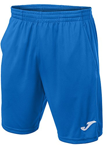 Joma - Athletic Short for Men Drive - YL - Dry Fit with Drawstring and Pocket - Royal Blue