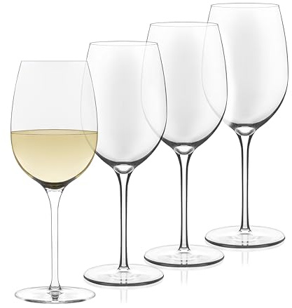 Libbey Signature Kentfield Estate - Set di 4 bicchieri da vino multiuso, 470 ml