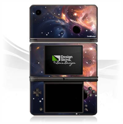 DeinDesign Skin kompatibel mit Nintendo DSi XL Folie Sticker Space Galaxie Sterne