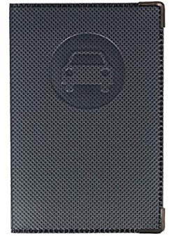 Color Pop Porte-papiers Voiture Nouveau permis - France - PVC – papiers français – Carte Grise Nouveau permis Conduire – 13,8 x 9 cm (Anthracite)