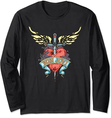 Bon Jovi Daggered Long Sleeve T-Shirt