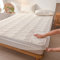 JIANINGHOME Bedding Gesteppte Matratzenauflage- Weich Mikrofaser Matratzen Topper - mit Spannumrandung - Matratzenschoner Unterbett auch für Boxspring-Betten,90x200+35cm