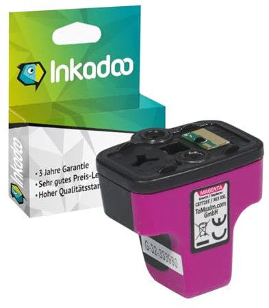 Inkadoo Kompatibel Tinte f r HP 363XL XXL PhotoSmart C 7100 Series PhotoSmart 3110 XI PhotoSmart C 7170 PhotoSma Tintenpatrone, Druckerpatrone, Patronen, Druckertinte