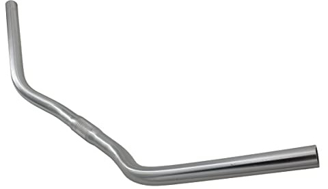 WEERAS Retro Urban Bike handlebar Classical Moustache Shape, Width 600mm and diameter 25.4mm Silver