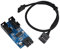 POFET Carte mère USB 2.0 9 Broches en-tête 1 à 2 Adaptateur de répartiteur de concentrateur d'extension
