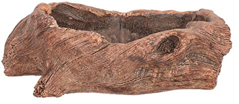 Alipis Holzstamm Blumentopf Wurzel Schnitzform Kaktus Topf Sukkulenten Pflanzgefäß Heim Deko Garten Büro Pflanzen Behälter