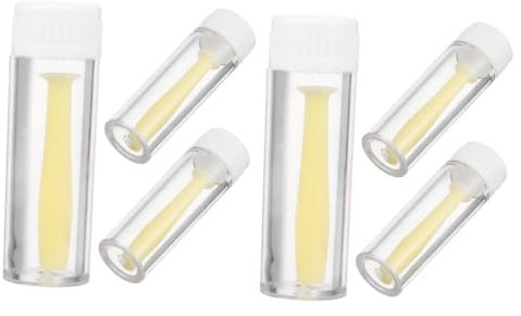 JECOMPRIS 6pcs Small Reusable Contacts Lens Sticks Scleral Lens Remover Convenient Applicator for Daily Use