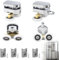 Duschtürrollen Duschtür Rollen 25mm Duschtür Rollen Ersatzteile 4pcs Ersatzrollen für Duschtüren Duschkabinen Rollen Ersatzteile Passend für Glastüren 4-6mm (25mm 4pcs)