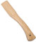 Axtstiel, kurzer Axtstiel aus Holz, Ersatzbeilstiel mit Aufhängeloch, Glatte 14,6 Zoll Gebogene Axtgriffe, Axtstiel, Beilstiel, Ersatzbeilstiel, Ersatzbeilstiel