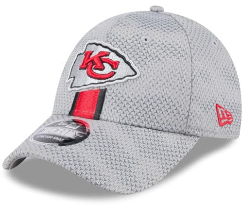 New Era 9Forty Stretch Cap Sideline Kansas City Chiefs Grey