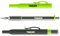 Tracer Pro Series Crayon de précision avec 24 mines de rechange de 1,3 mm et étuis de site Kit de marquage de précision tout-en-un en aluminium