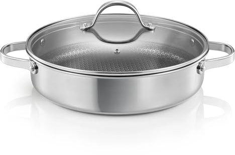 Tescoma 780568 Tegame fondo antiaderente + coperchio 28 cm