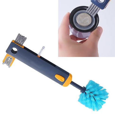 4 in 1 Bottle Brush Multi Functional Extendable Long Handle Bottle Cup Lid Brush